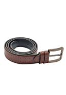 Inova Exclusive Black Brown Leather Belt - LB06