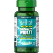 Puritan’s Pride ABC Plus Senior Multivitamin Multi-Mineral Formula 60 Caplets icon