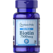 Puritan’s Pride Biotin 7500mcg 50 Tablets