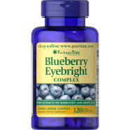 Puritan’s Pride Blueberry Eyebright Complex 120 Caplets icon