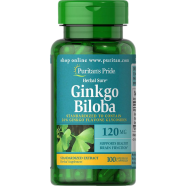 Puritan’s Pride Ginkgo Biloba Standardized Extract 120 mg – 100 Capsules