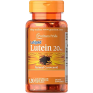 Puritans Pride Lutein 20 mg With Zeaxanthin 60 Softgels