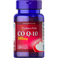 Puritan’s Pride Q-SORB Co Q-10 100 mg 120 Softgels