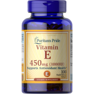 Puritan’s Pride Vitamin E-1000 IU 100 Softgels