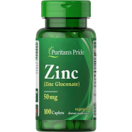 Puritans Pride Zinc 50 mg 100 Caplets -312182585