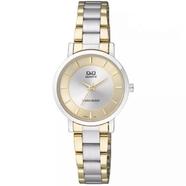 Q And Q Analog Two Tone Wrist Watch For Ladies - Q945J401Y 