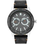 Q And Q Black Chronograph Wrist Watch For Men - AA34J302Y