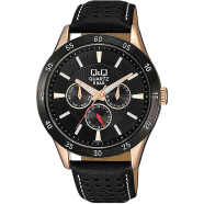 Q And Q Black Chronograph Wrist Watch For Men - CE02J532Y