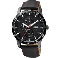 Q And Q Chronograph Wrist Watch For Men - Black - AA38J512Y