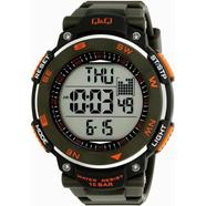 Q And Q Digital Black And Red Combination Watch For Men - M124J003Y