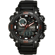 Q And Q Digital Chronograph Sports Watch For Men - GW87J011Y