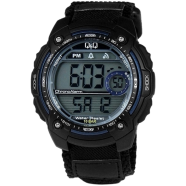 Q And Q Digital Sports Watch For Men - Black - M075J004Y
