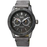 Q And Q Gray Chronograph Wrist Watch For Men - AA34J502Y