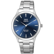 Q And Q Sapphire Blue Dial Chain Watch For Men - S278J222Y