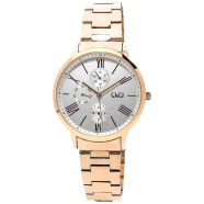 Q And Q White Dial Watch For Women - AA37-J017Y 