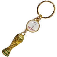 Qatar World Cup Keyring Metal