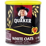 Quaker Quick Cooking White Oats Tin 500gm - 131700639