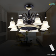 Qulik 48 Inch Ceiling Fan (Black) - Q-9076
