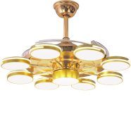 Qulik 48 Inch Ceiling Fan (Golden) - Q-8328