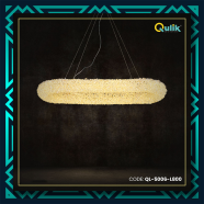 Qulik Luxury Lustro Arc Crystal LED Modern Pendant Light - QL-5006-L800 image