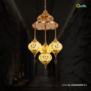 Qulik Modern Chandelier Decorative Hanging Turkish Style Ceiling Light - QL-ZQ41323259-3-1
