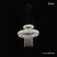 Qulik Modern Chandelier Decorative Hanging 2-layer LED Ceiling Light - QL-87896-500