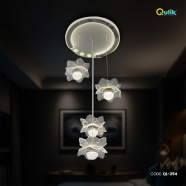 Qulik Modern Circle Ring Hanging Flower Pendant Light - QL-254