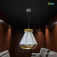 Qulik Modern Diamond Frame 3 Color Hanging Lights - QL-8805-1