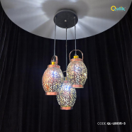 Qulik Modern Moroccan Bloom 3 Color Hanging Lights - QL-L8035-3