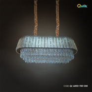 Qulik Radiant Luxe Hanging Crystal Chandelier Light - QL-A6112-700-260