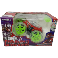 RC Car W Light And Music Included Battery Red Blue 4 Function