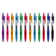 M and G Gel Pen Multicolor Ink - (12Pcs) AGP12371