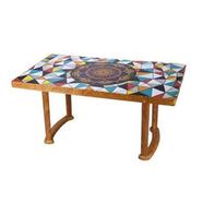 RFL Deco Classic Table 6 Seat P/L Print Rock 3 - SW - 914525