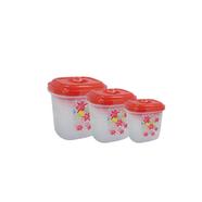 RFL Diamond Container 3 Pcs Set (3,6,10L) - Trans - 914702