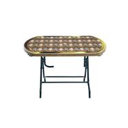 RFL Dining Table 4 Seat Oval S/L Print Diamond - SW - 881444