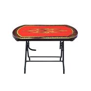 RFL Dining Table 4 Seat Semi Oval S/L Print Rock 1 -RW - 880994