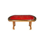 RFL Dining Table 6 Seat Semi Oval S/L Print Rock 2 -SW - 880982