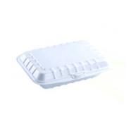 RFL Dispo Lunch Box (Medium Size) 100 Pcs Set-White - 933731