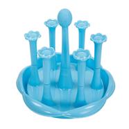 RFL Flower Glass Stand - Light Blue - 86867