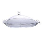 RFL Food Service Oval Tray (Big) - Trans - 95130