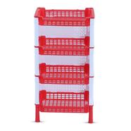 RFL Moushumi Rack 4 Step - Red - 891096