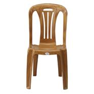 RFL Plastic Chair W/O Arm (Stick) - Sandal Wood - 86117