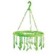 RFL Round Hanger 12 Clips -Lime Green - 79214