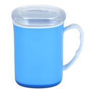 RFL Royal Mug 400 ML With Lid-White And Tr Blue - 881350