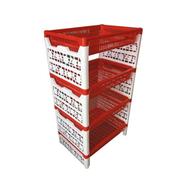 RFL Smart Rack 4 Step Red And White - 933851