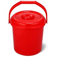 RFL Square Bucket With Lid 5L - Red - 91180