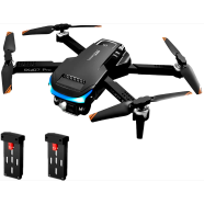 RG107 Pro Rc Drone With 3 Side Obstacle Avoidance Device | Uav With Hd 4k Dual Camera (Drone_4k_dualcam_rg107_bk) Black - 277626838 image