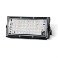 RGB LED Flood Light- Remote Controlled IP66 Waterproof Landscape and Outdoor Lighting (50W, AC220V) – Black Color icon