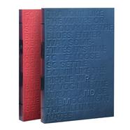 RNDM Blue And Red Notebook