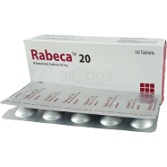 Rabeca20 mg 10's Strip Tablet icon